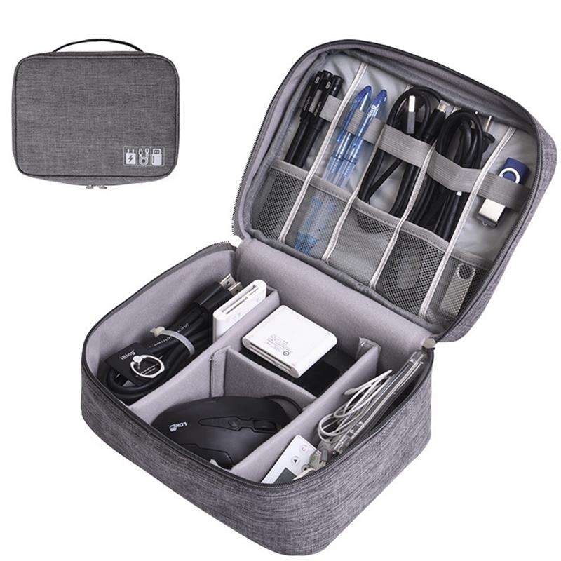 Tech Accessories Case - Borsa per cavi da viaggio Custodia