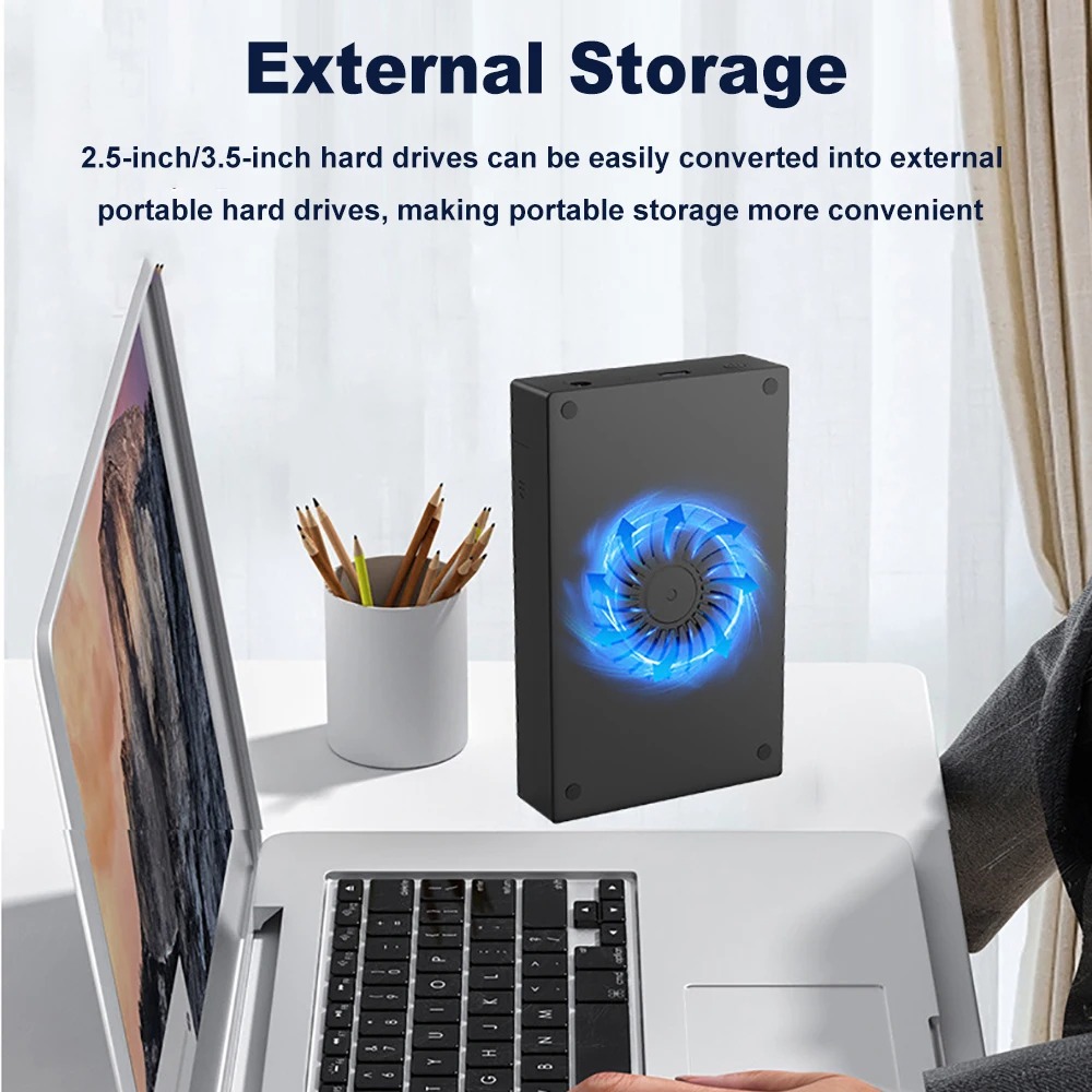 Custodia per HDD da 2,5/3,5 po - Portable Ssd Enclosure recensione e prezzo